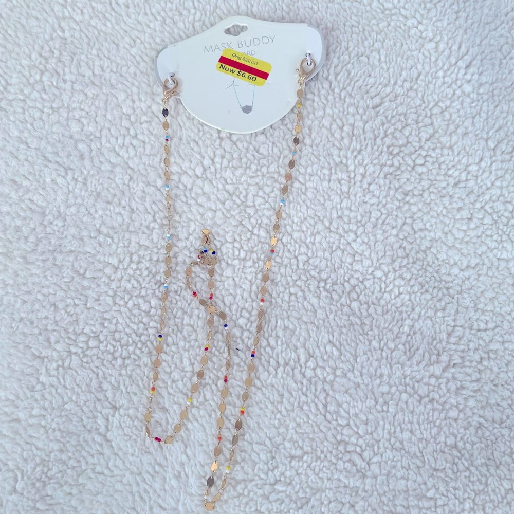 NWT Maskholder / Necklace